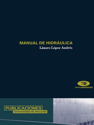 cover image of Manual de hidráulica